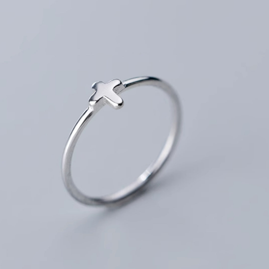 Elegant Cross Ring for Personal Style