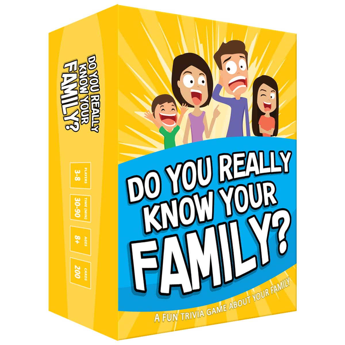 Do You Really Know Your Family? A Fun Family Game Filled with Conversation Starters and Challenges - Great for Kids Teens and Adults