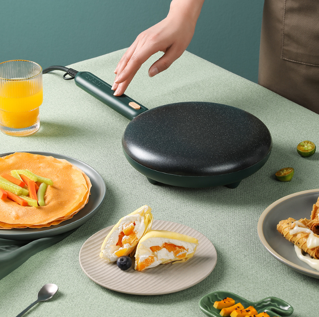 Fast Pancake Maker for Oil-Free Cooking (One Unit)
