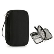Portable Travel Data Cable Storage Bag for Electronics
