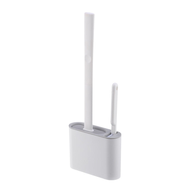 Wall-mounted Toilet Brush Set for Corner Cleaning